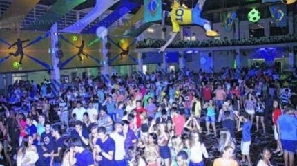 Grêmio e Ginástico (foto) oferecem ampla programação nos dias de carnaval