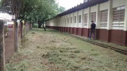 Situação na Escola Hamilton Prado, na Rua 14, Vila Olinda, é denunciada por um pai