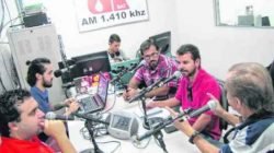 Da esquerda para a direita: Antonio Archangelo, Lucas Calore, Rodrigo Lima, Marcelo Lapola, Luiz Curinga e Carnevale