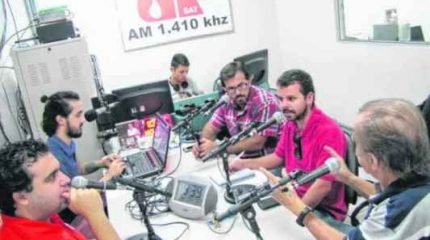 Da esquerda para a direita: Antonio Archangelo, Lucas Calore, Rodrigo Lima, Marcelo Lapola, Luiz Curinga e Carnevale