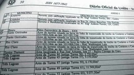 Diário Oficial da União trouxe a relação de bens e imóveis que serão vendidos a iniciativa privada nas próximas semanas