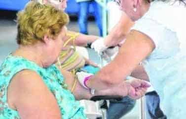 Pacientes são atendidos no Centro de Triagem em RC