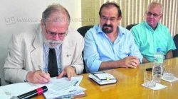 O lançamento do abaixo-assinado foi realizado no Café da Manhã da OAB na presença de representantes de várias entidades