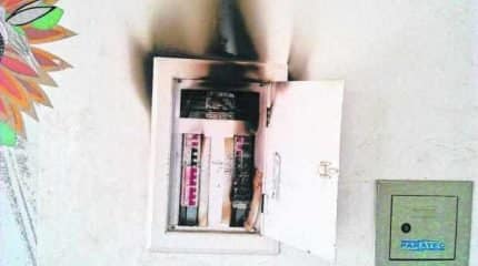 Porta foi arrombada e registro de energia queimado no Centro de Artes e Esportes Unificado (CEU) do Mãe Preta