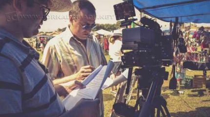 Filme foi gravado em feirinha que acontece no Cervezão (Foto: Larissa Morari)