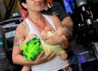 Eugênia tem dois filhos. Valentina de quatro anos e Ulisses, de dois anos e que ainda mama. (Foto: arquivo pessoal)