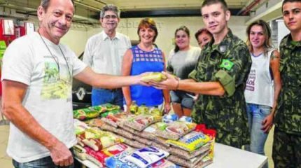 Campanha tem envolvimento direto do Tiro de Guerra