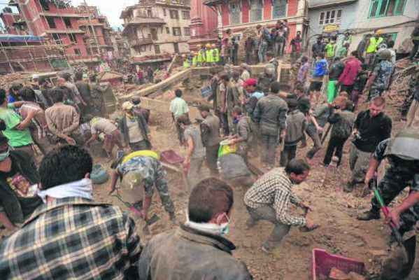 Terremoto no Nepal matou mais de cinco mil pessoas (foto Agência Brasil)