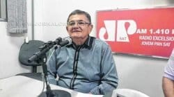O secretário municipal de Mobilidade Urbana e Sistema Viário, José Maria Chiossi, no estúdio da Rádio Excelsior Jovem Pan