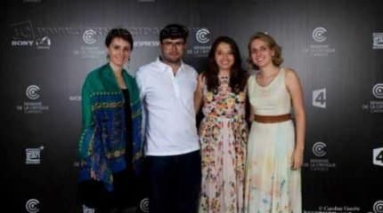 Equipe do curta-metragem “Command Action” esteve na estreia mundial do filme na Semana da Crítica, do Festival de Cannes, na França