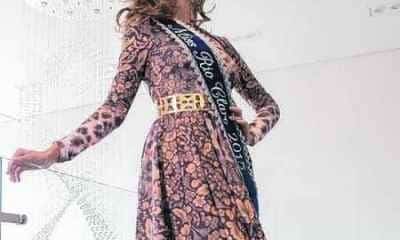 A bela Beatriz Loesch Patrony, representante de Rio Claro