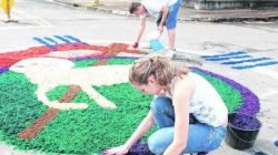 TAPETE: serão feitos na Nossa Senhora da Saúde, Nossa Senhora Aparecida, Bom Jesus e Imaculado Coração de Maria