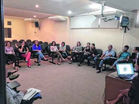 Reunião realizada no dia 28 de maio na sede do Núcleo PCJ pelo GAEMA, em Piracicaba (Foto: Divulgação)