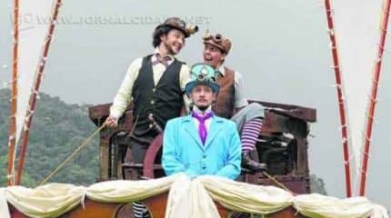 Espetáculo será apresentado neste final de semana no Sesi às 16h00 de sábado e domingo