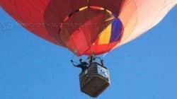 Markus Dikran Kalousdian na II Copa Rio Claro de Balonismo (Foto: Natasha Belchior)