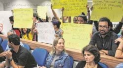 Audiências na Câmara Municipal para discutir o PME, realizadas no mês de maio, contaram com a participação popular