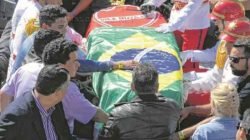 O velório do casal foi aberto ao público em Goiânia. O enterro ocorreu nessa quinta (25) Foto: Selma Candida/OHOJE