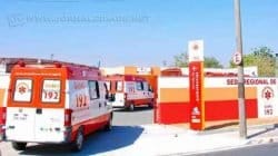 Serviço de Atendimento Móvel de Urgência (SAMU) fez atendimento da ocorrência