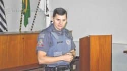 Capitão Barreto, da Polícia Militar, durante audiência pública realizada nessa quinta-feira (16)