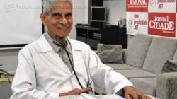 O médico Edmundo Velasco celebra 50 anos de Santa Casa de Misericórdia em 2015, data que remete a 8 de abril de 1965