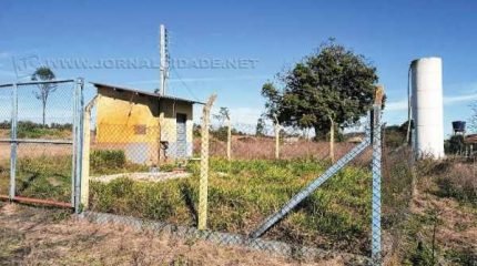 Atual poço tubular profundo de Itaqueri está danificado e sem utilização