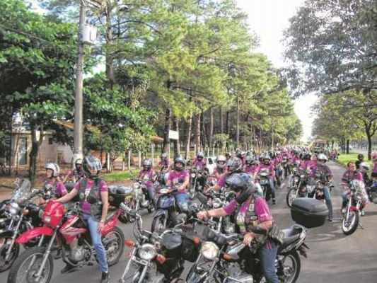 A 6ª Motociata das Mulheres, que acontece no domingo (26), com concentração marcada para as 9 horas em frente ao Aeroclube, estima reunir cerca de 300 motociclistas de Rio Claro e região