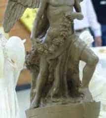 Obra Asas da Liberdade do escultor Eraldo Lacerda