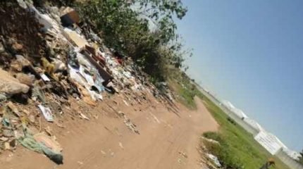 Localizada entre os parques Mãe Preta e dos Eucaliptos, a pequena estrada sofre os impactos ambientais