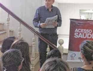 Em junho, o provedor da entidade apresentou o Movimento Nacional das Santas Casas e Hospitais Filantrópicos no SUS