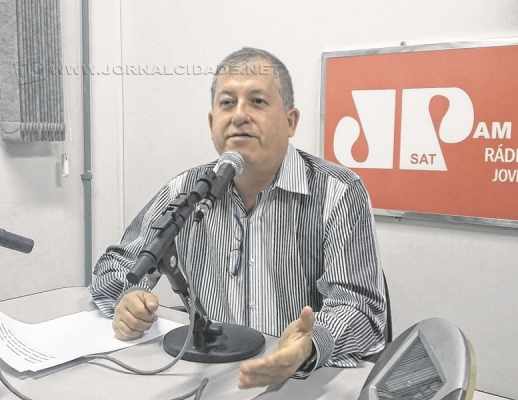 O secretário municipal de Segurança e Defesa Civil, o delegado José Gustavo Viégas Carneiro, do Partido Verde