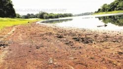 Represa de Cascalho, que abastece o município de Cordeirópolis, opera com apenas 40% da capacidade (foto arquivo)