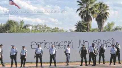 Foto de arquivo de protesto contra o governo americano, acusado de espionagem(Fotos:F. Pozzebom/ Agência Brasil)