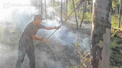 Corpo de Bombeiros informou que recebeu uma ligação informando sobre a queimada na Avenida Ápia