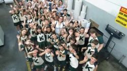 Alunos visitaram a gráfica do Grupo JC