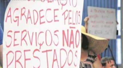 Devido aos protestos, na última segunda-feira (28), treze projetos de lei foram retirados da pauta e tiveram a votação adiada