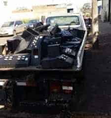 Não havia nenhum dinheiro dentro dos equipamentos ilegais.