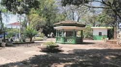 Coreto e concha acústica recebem eventos na praça; já a fonte desativada deverá passar por revitalização