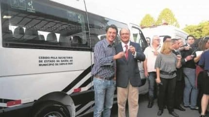 O jovem político é cunhado do ex-governador Orestes Quércia, falecido em 2010 (Foto de Arquivo)