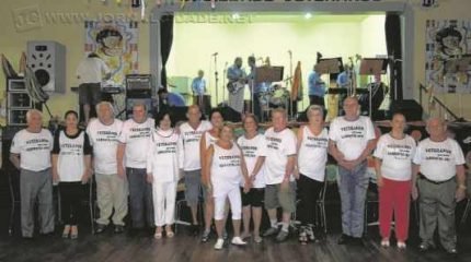 BAILE DE ANIVERSÁRIO: diretoria da Sociedade Veteranos preparou grande baile