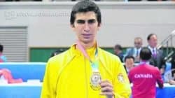 Atleta da equipe de Rio Claro, Guilherme Dias subiu ao pódio do Mundial (Felipe Barra/MD)