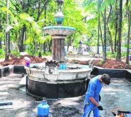 Ações fazem parte das obras de revitalização de um dos cartões-postais de Rio Claro