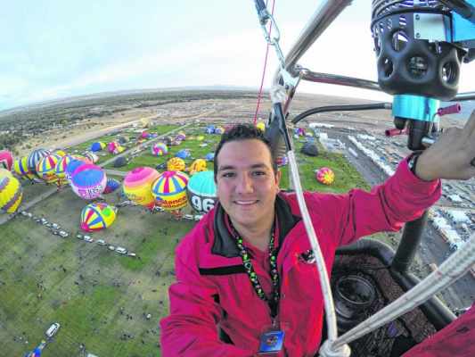 A partir deste sábado (3), Rodrigo Barrotte participará da 44ª edição do Albuquerque Internacional Balloon Fiesta, realizada nos Estados Unidos, pela quarta vez, a segunda como piloto