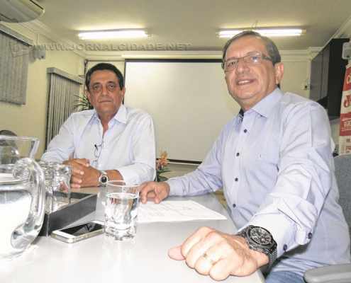 O empresário Assed Bitar Filho, diretor do Depar da Fiesp, e João Luiz Zaine, gerente regional do Ciesp de Rio Claro
