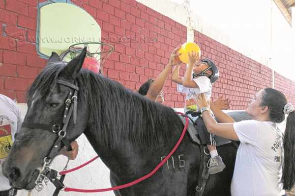 Uso do cavalo como forma de terapia teve início com Hipócrates em 400 a.C. [foto ilustrativa]