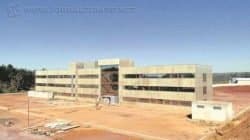 Vista do novo prédio do Fórum, que está sendo construído na Cidade Judiciária, nas imediações do campus da Unesp