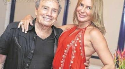O ator Stênio Garcia e sua esposa Marilene Saade tiveram imagens íntimas divulgadas na internet durante a semana