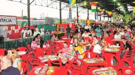 A festa, que acontece em Rio Claro, terá a culinária típica de 18 países, que estarão representados nos restaurantes montados por entidades do município