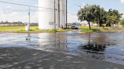 Daae esclareceu que a empresa responsável pela construção do reservatório elevado está realizando ajustes finais