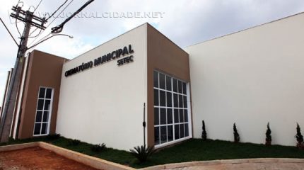 Fachada do prédio do Crematório Municipal de Campinas (foto divulgação)