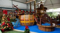 Circuito montado na Praça de Eventos permanece até 3 de janeiro com entrada franca (Foto: Gigioi Bastos)